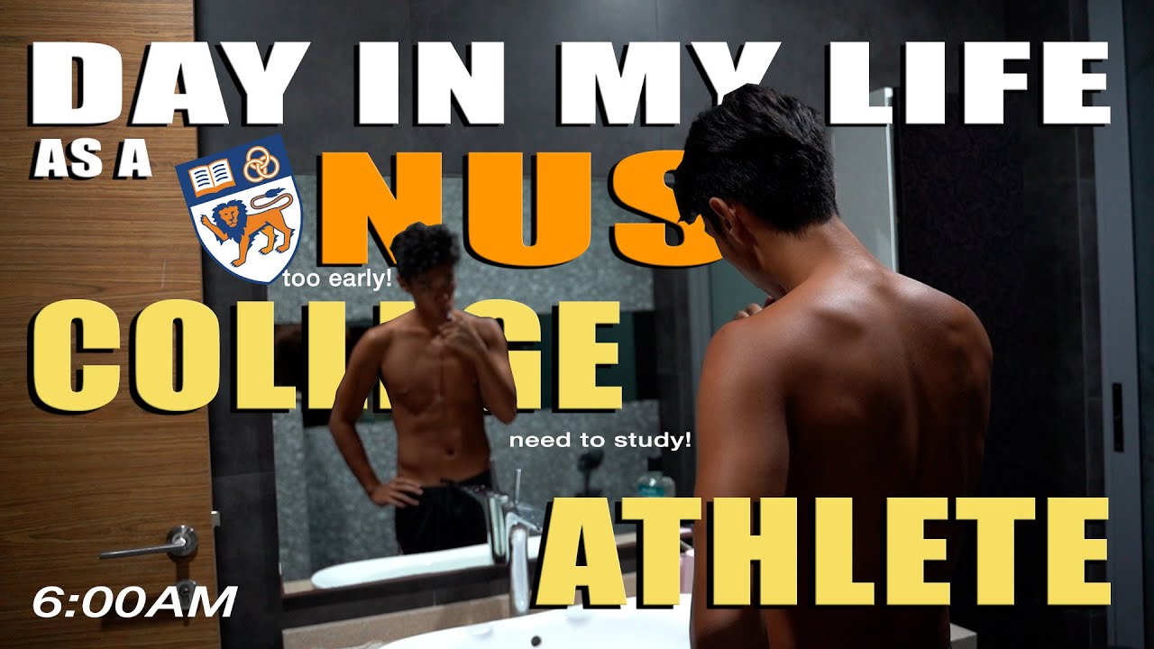 A Day In The Life Of A NUS College National Athlete | Singapore Beach Volleyball & Computer Science