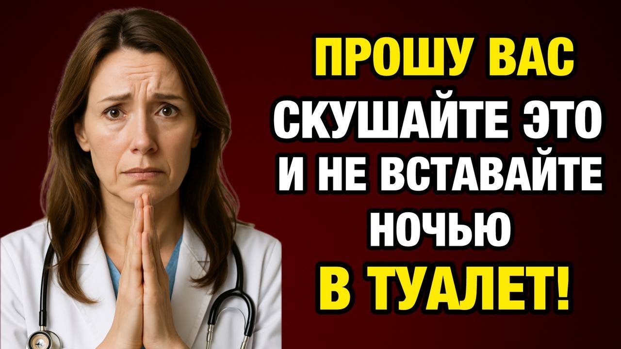 Съешьте это перед сном – и перестанете бегать в туалет по ночам!