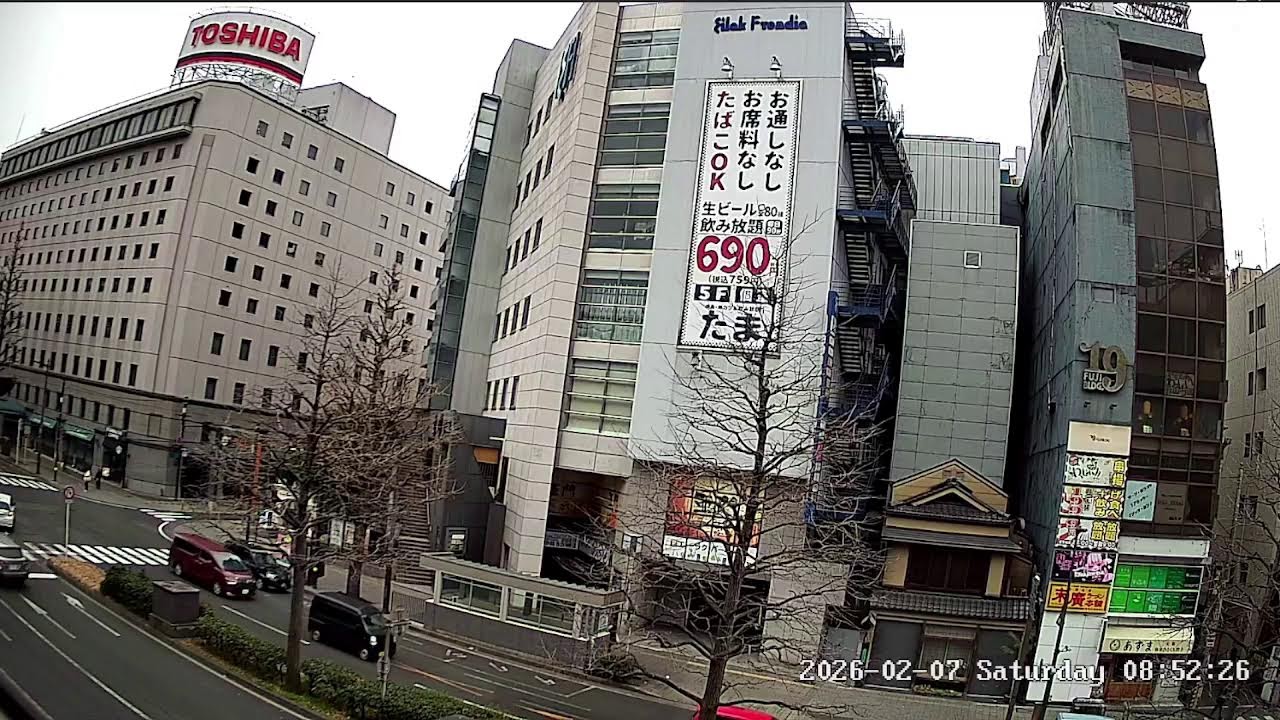 宮城県仙台市青葉区ライブカメラ。Miyagi　Sendai Live camera. World cam.