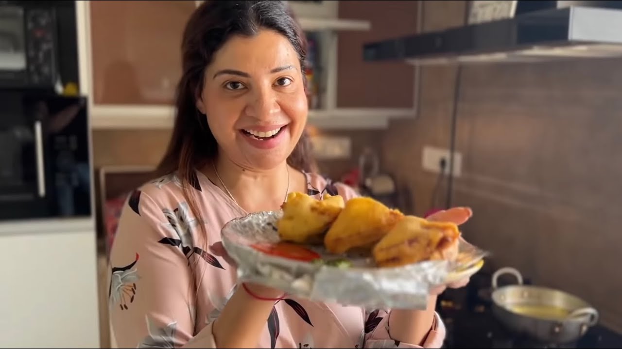 My BREAD PAKODA Recipe😆| Ss cooking vlogs :-)