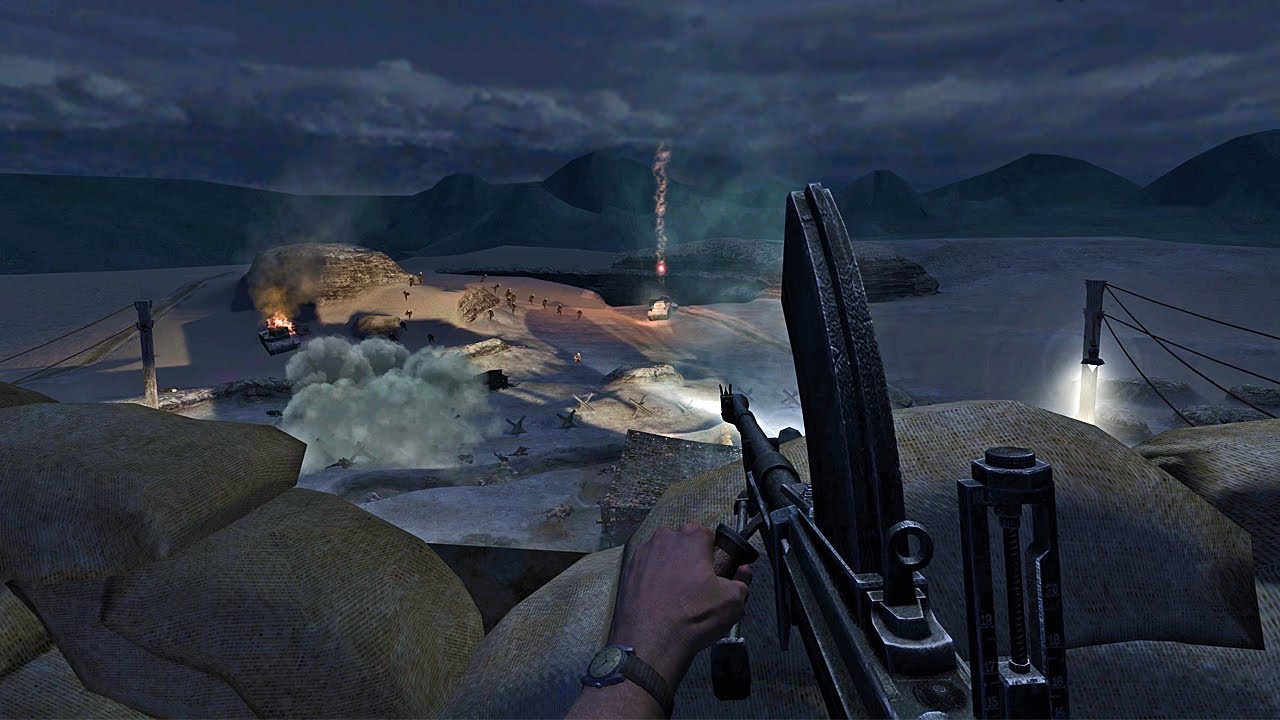 Hold The Line | Northern Egypt, Africa | Call Of Duty 2 (2005) | No HUD | RTX 4090 | 4K Ultra