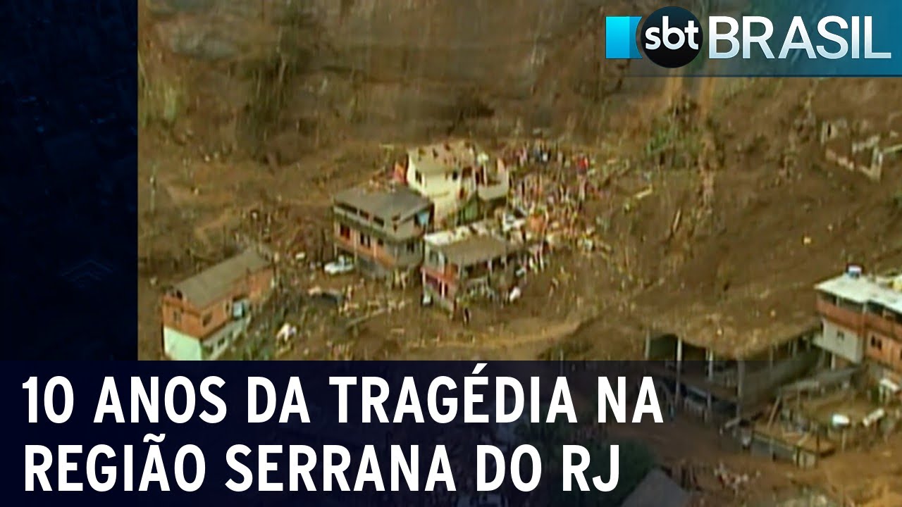 Tragédia na região serrana do Rio de Janeiro completa 10 anos | SBT Brasil (11/01/21)