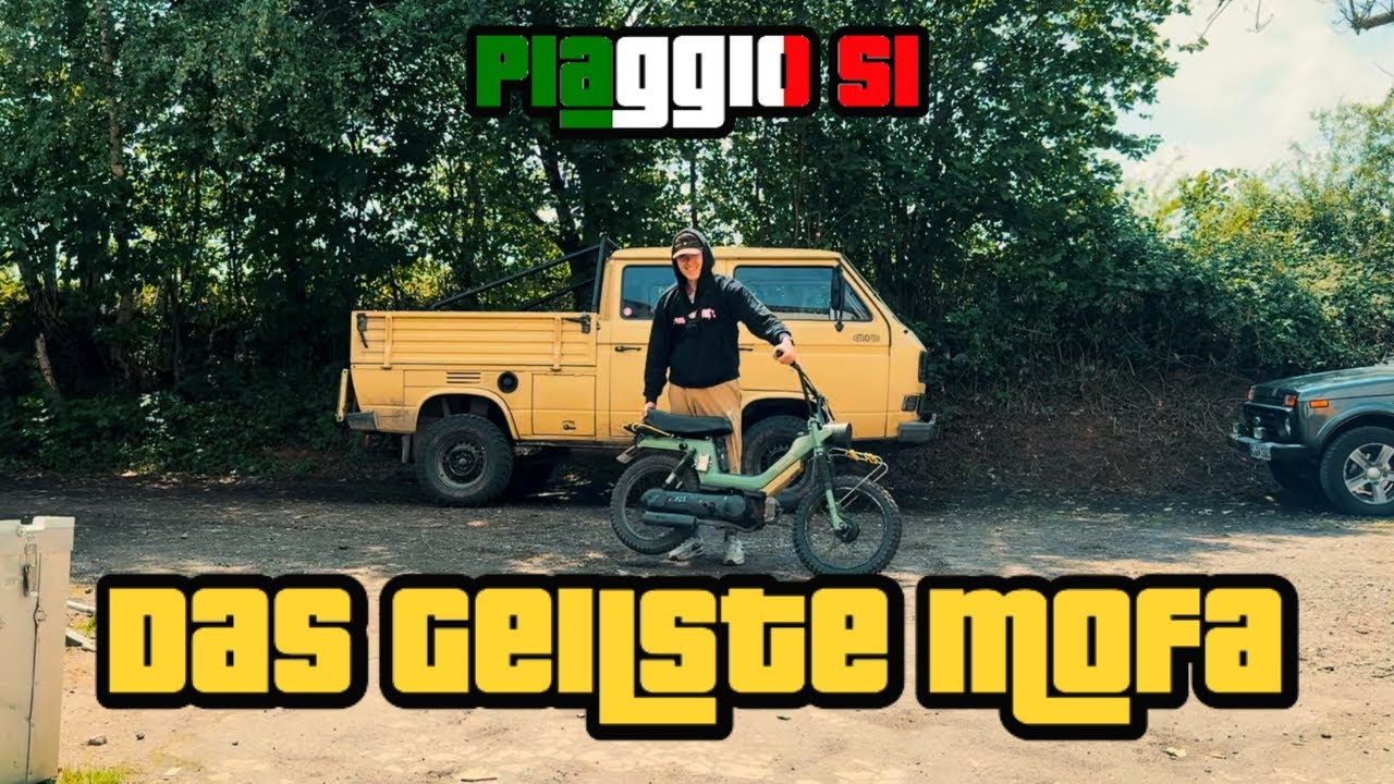 Alte Italienische Lady! Piaggio SI Custom-Build! Vorstellungsvideo Mofa