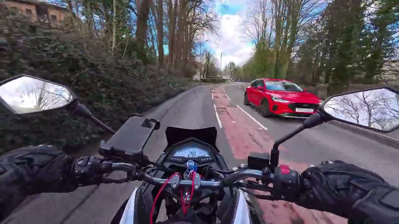 Sunny afternoon ride POV Clydach, Trebanos, Pontardawe