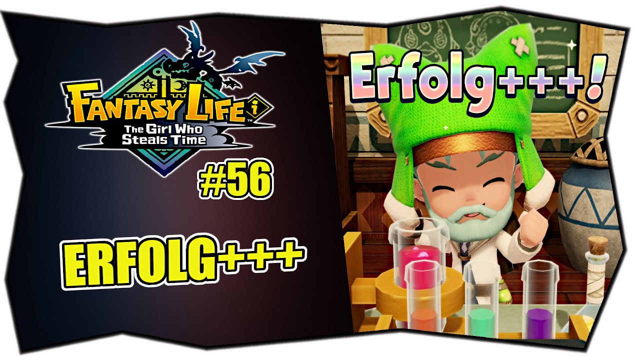 FANTASY LIFE i #56 ERFOLG+++ ★ Fertigungshilfe von Freunden Deutsch Tipps & Tricks Perfekte Kreation