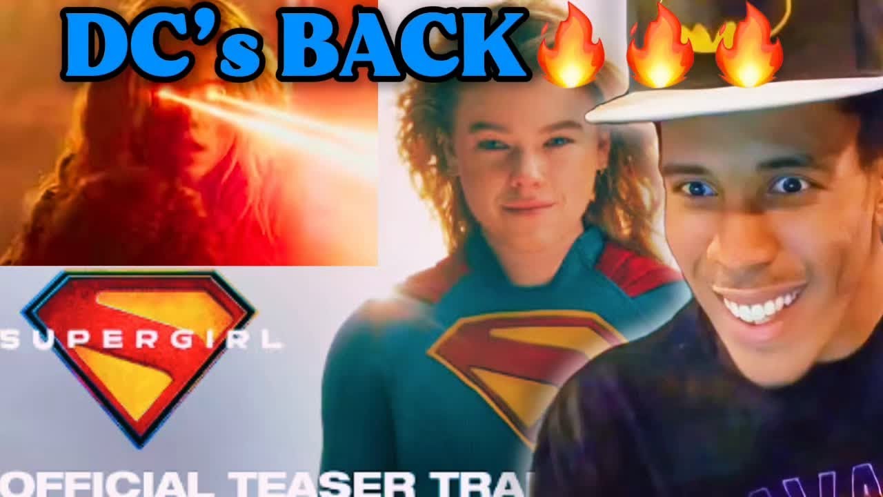 BETTER THAN SUPERMAN🤯🔥???? SUPERGIRL TRAILER Reaction/Review