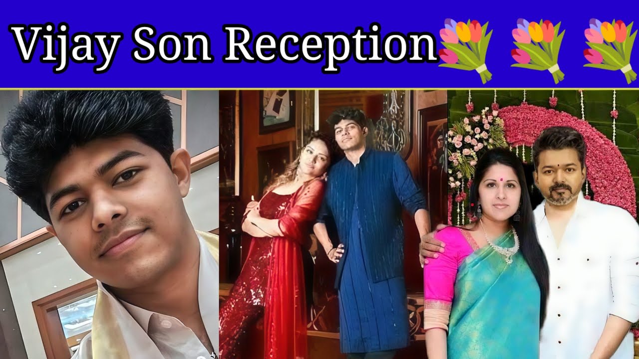 Vijay Son Grand Reception💐💐💐 | #JasonSanjay #ThalapathyVijay #VijaySonMovieUpdate #Reception #Vijay