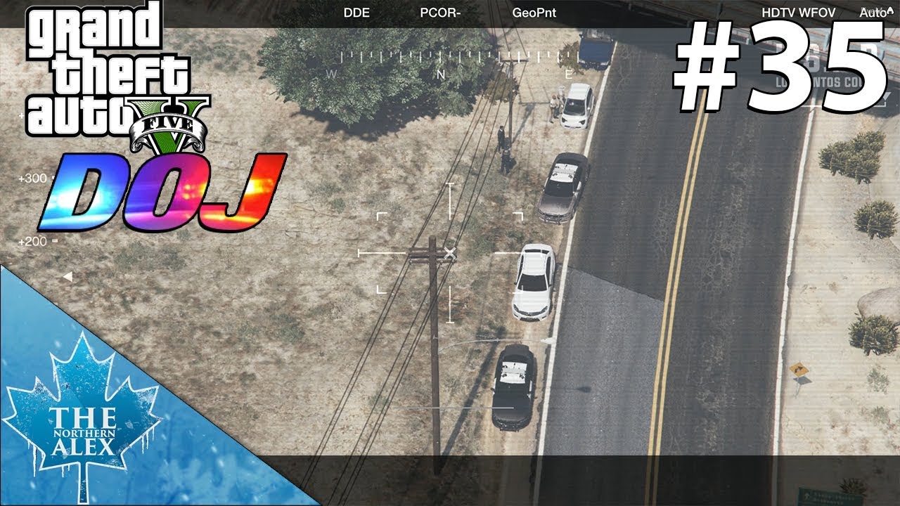 GTA V Department of Justice #35 - Air One goes down -