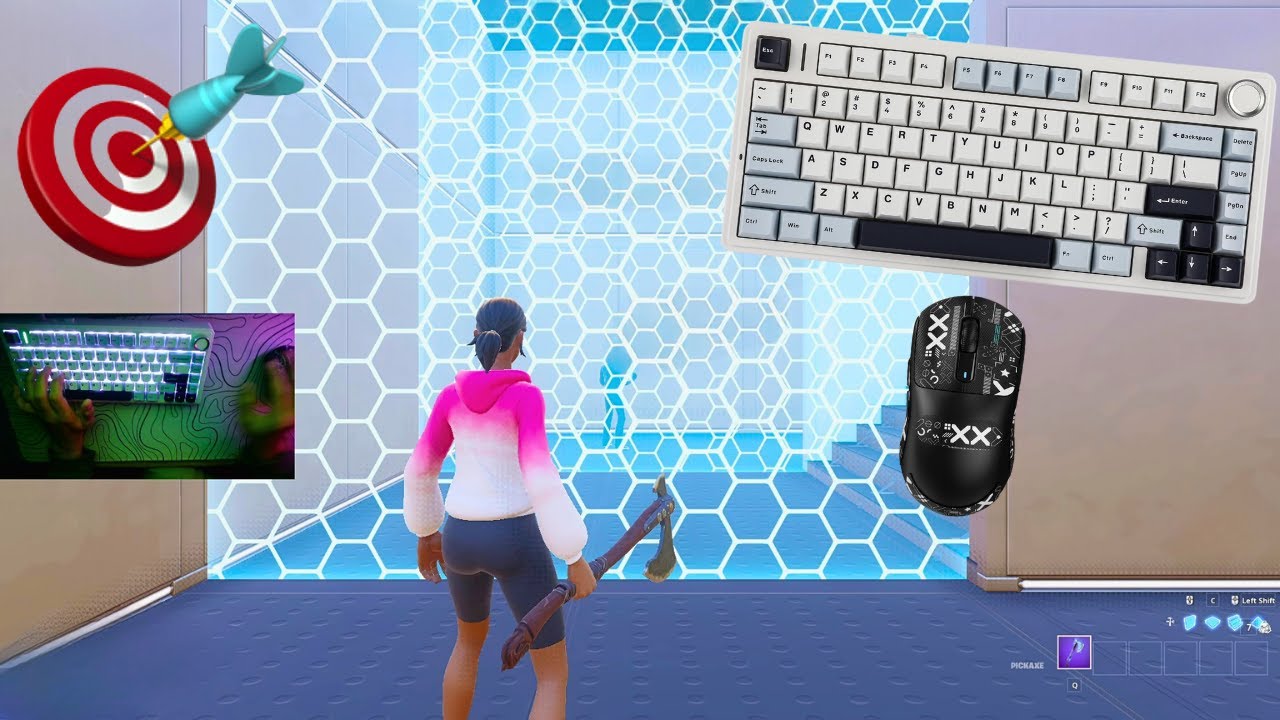 Fortnite 2v2 Piece Control😍 AULA F75 ASMR💤