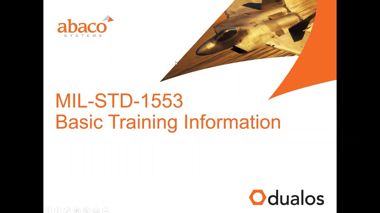MIL-STD-1553 Basic Training