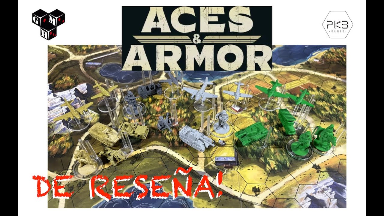 De Reseña! ACES & ARMOR - wargame 2a guerra mundial (español)