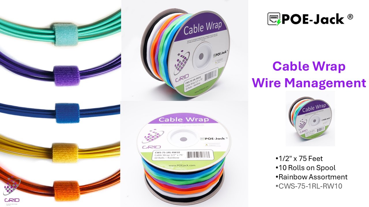 CableWrap, Wire Management, Tools from GRID Networking