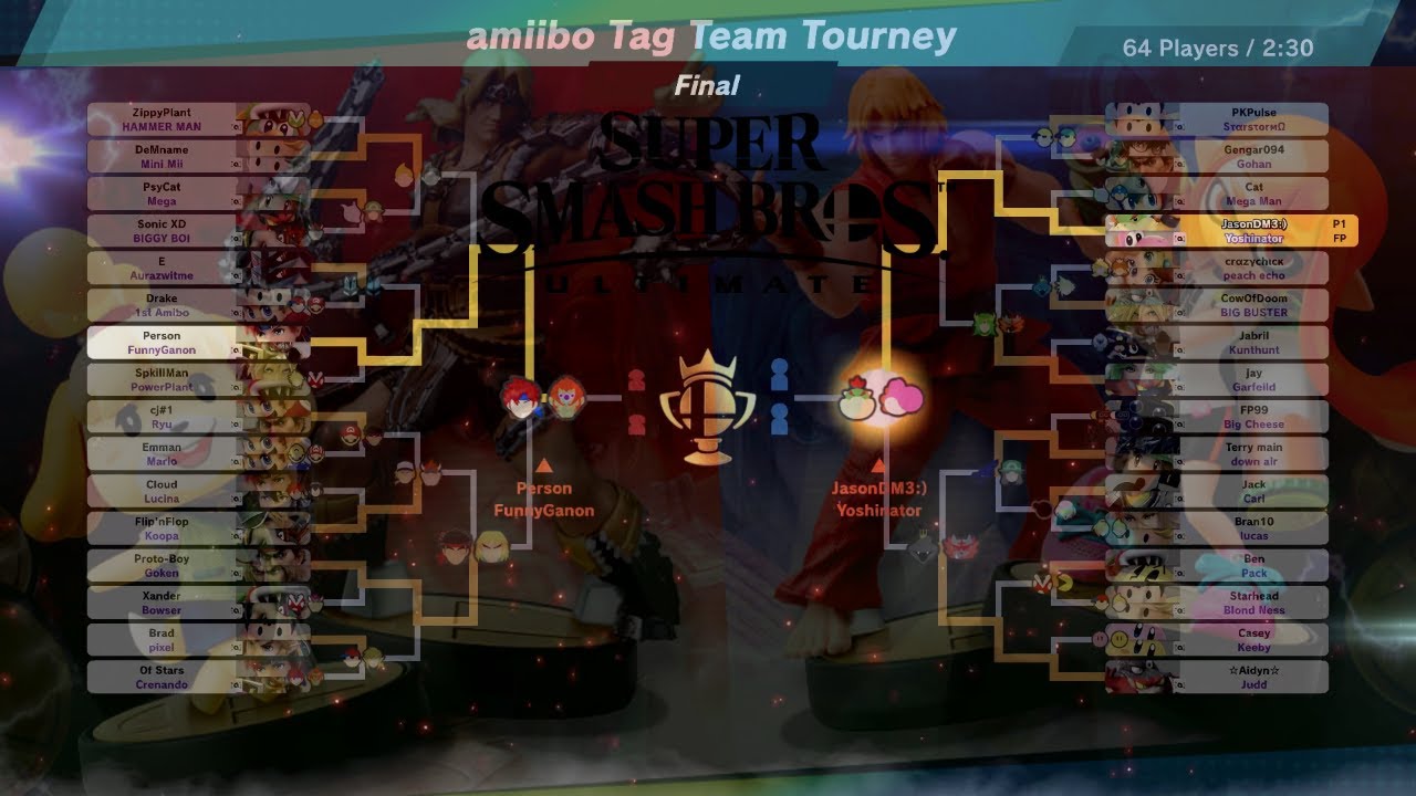 Super Smash Bros Ultimate Online Tourney 