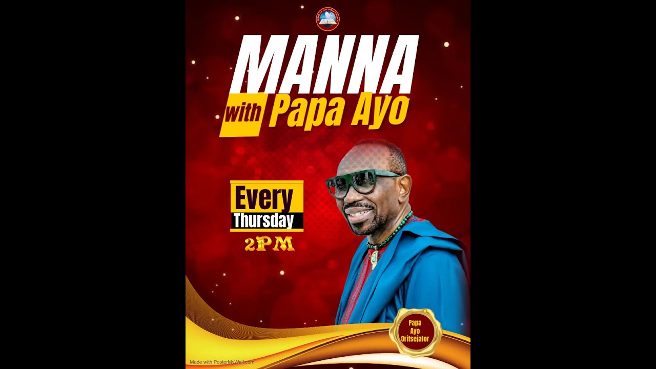 Manna with Papa Ayo Oritsejafor 26.2.2026