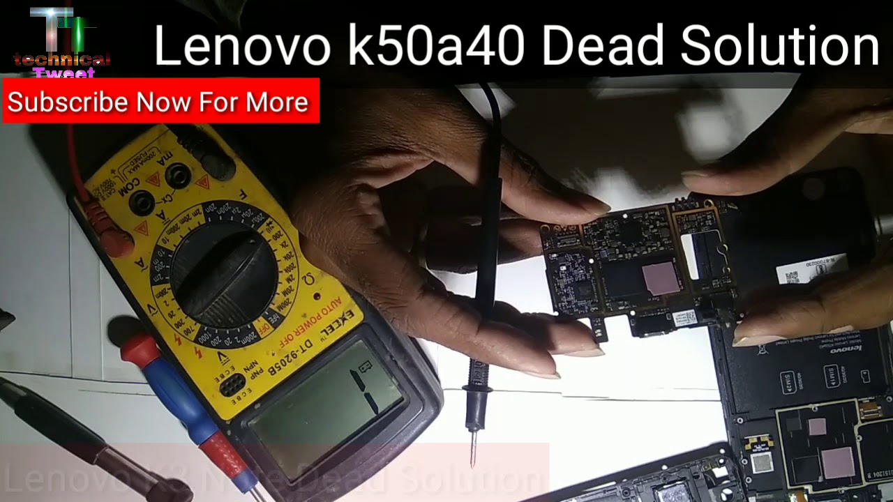 Lenovo K3 Note Dead solution| Repair Lenovo k50a40 Dead Solution || t24 time
