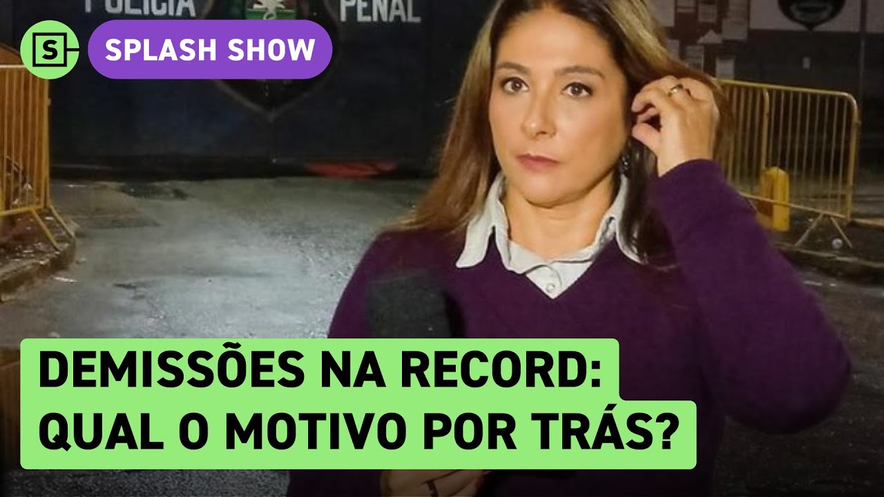 Qual a justificativa da Record ao demitir medalhões do jornalismo?