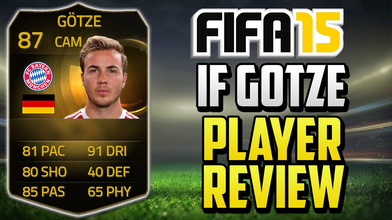 Fifa 15 IF Gotze Review (87) w/ In Game Stats & Gameplay - Fifa 15 Player Review