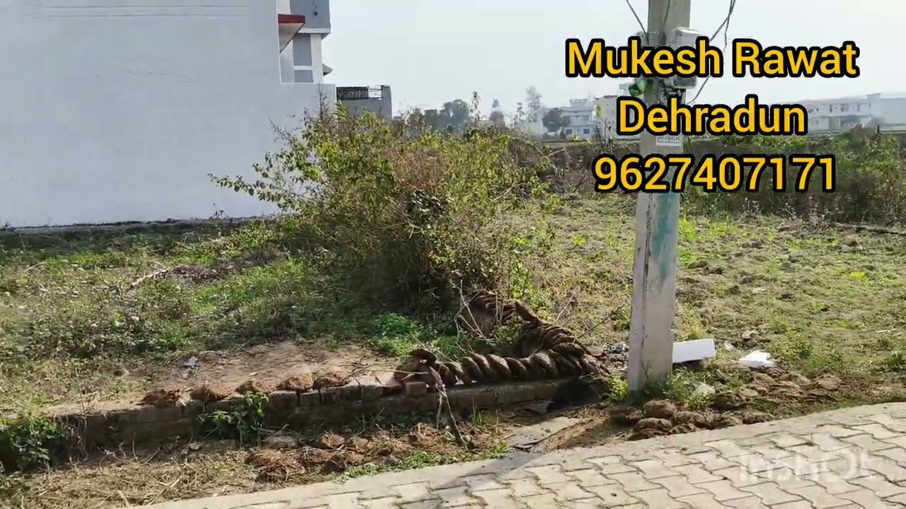 Plot for sale in Harbhajwala, Mahadev enclave, shimla bypass road dehradun. 23X57= 146 gaj .