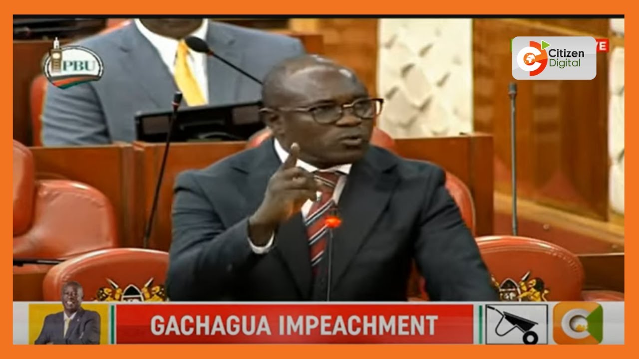 MP David Ochieng' : We are impeaching an individual who refuses to follow the law