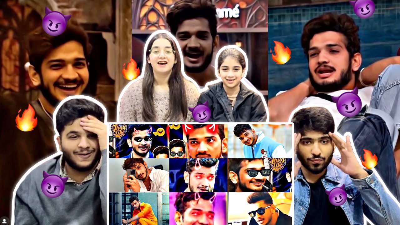 Pakistan 🇵🇰 reaction to Munawar faruqui bigboss 17 😎🔥 attitude videos 😈 angry moments 🔥funny