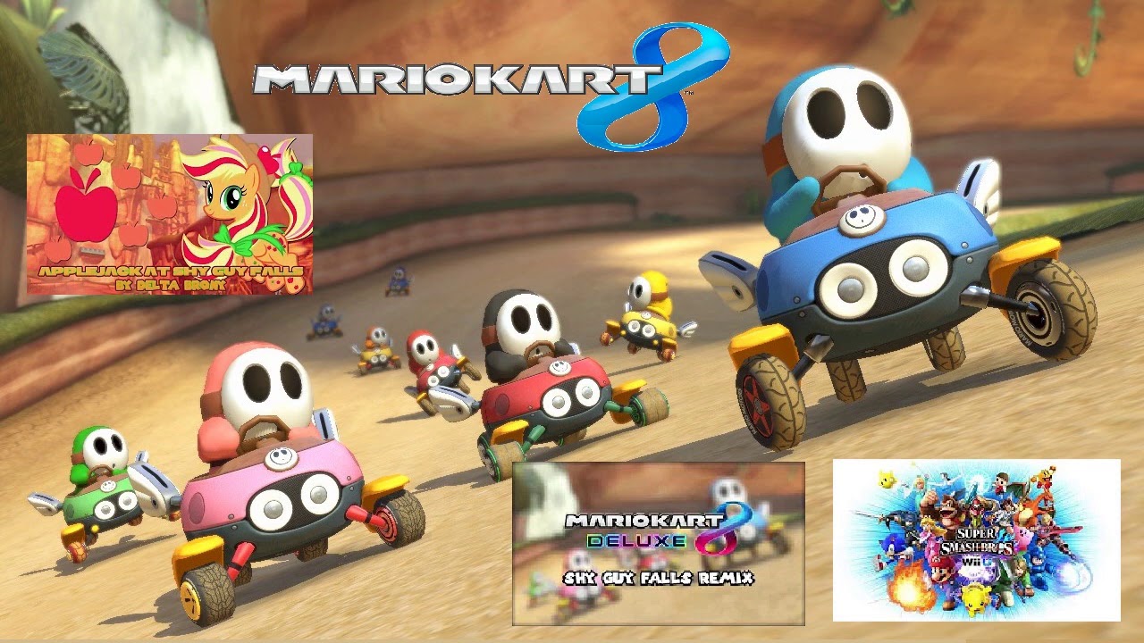 Mario Kart 8 - Shy Guy Falls Mashup: MK8 + Remixes