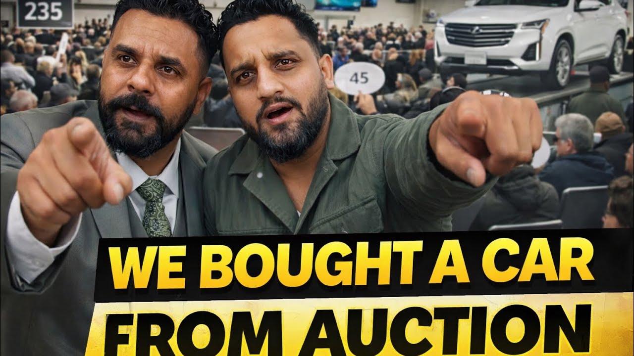We bought a car from auction 