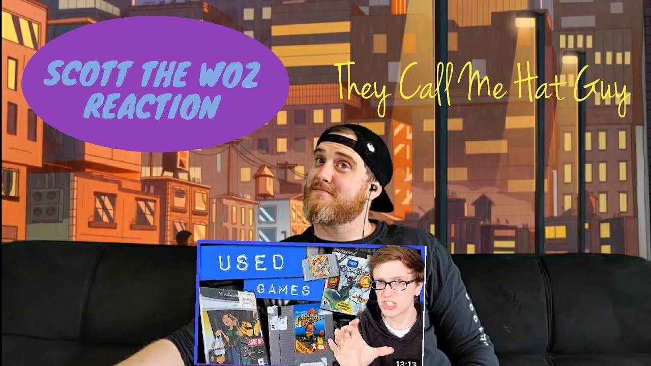 Hat Guy Reacts to Scott The Woz - Used Games