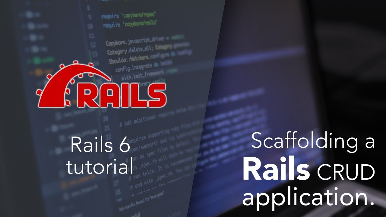 Rails 6: Scaffolding a CRUD application