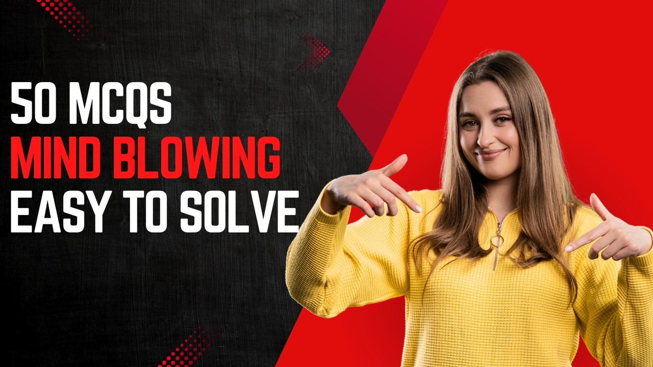 50 Mind Blowing MCQs  Test Your Brain Power 🔥