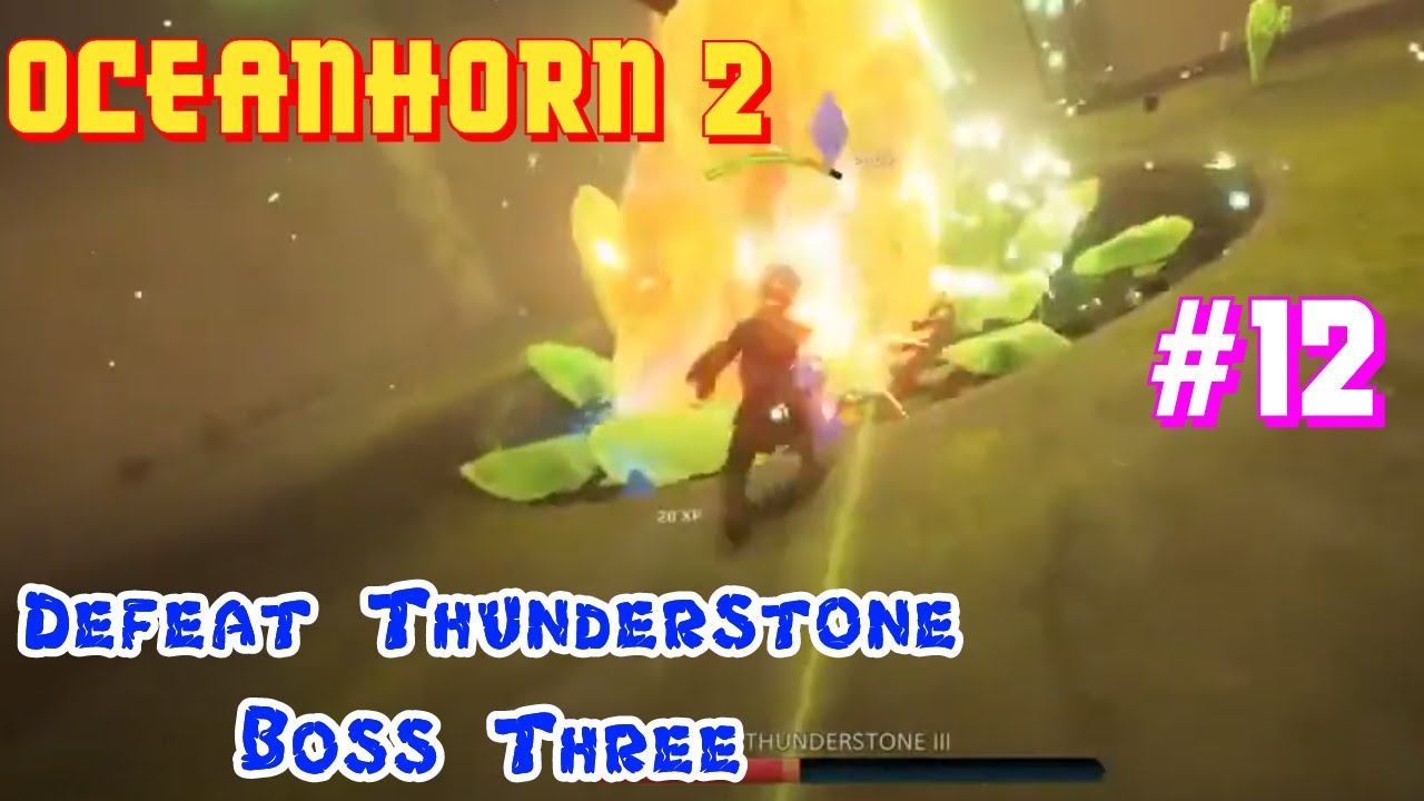 Oceanhorn 2 iPad Gameplay #12 - Defeat Thunderstone Boss No.3 - Full Game