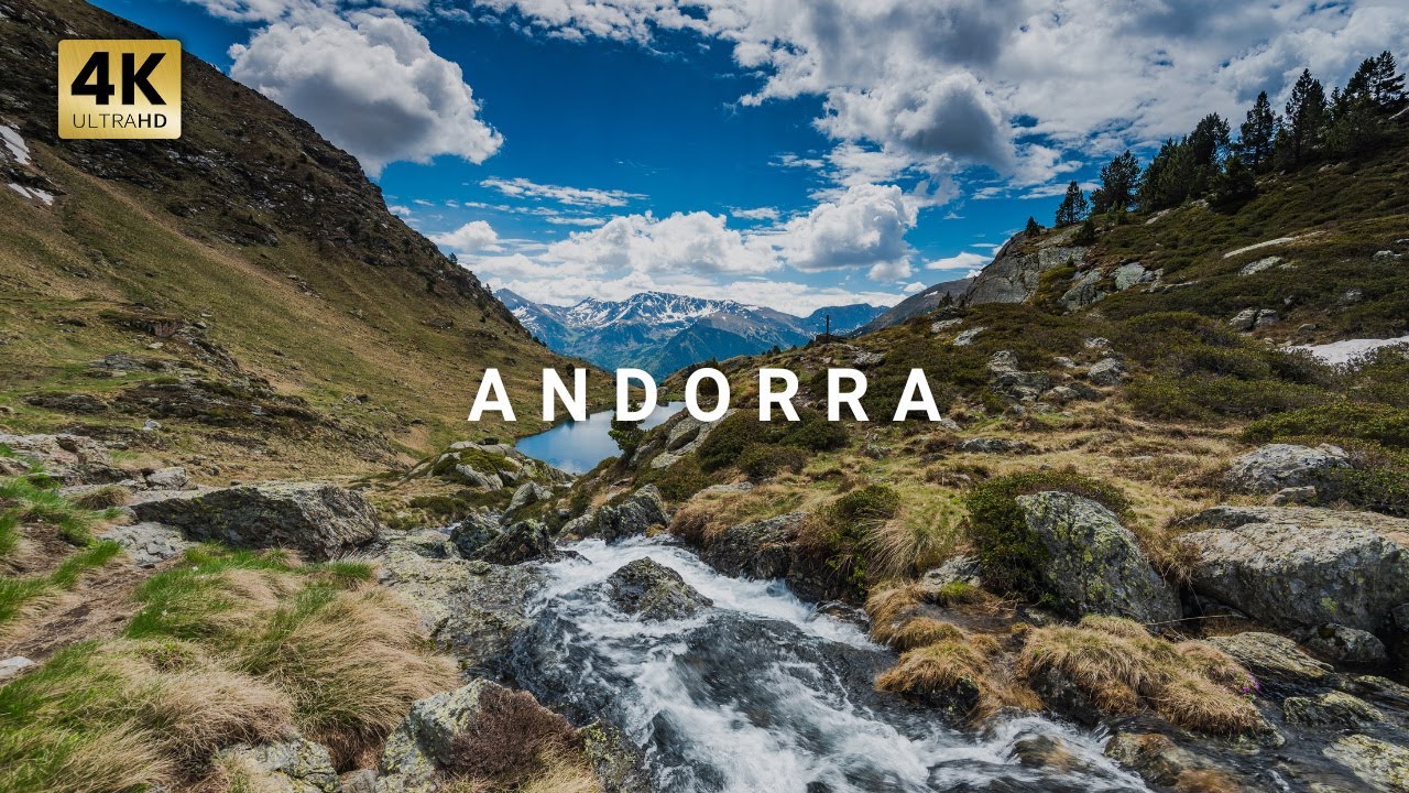 Andorra from Above 4K UHD - A Cinematic Drone Journey
