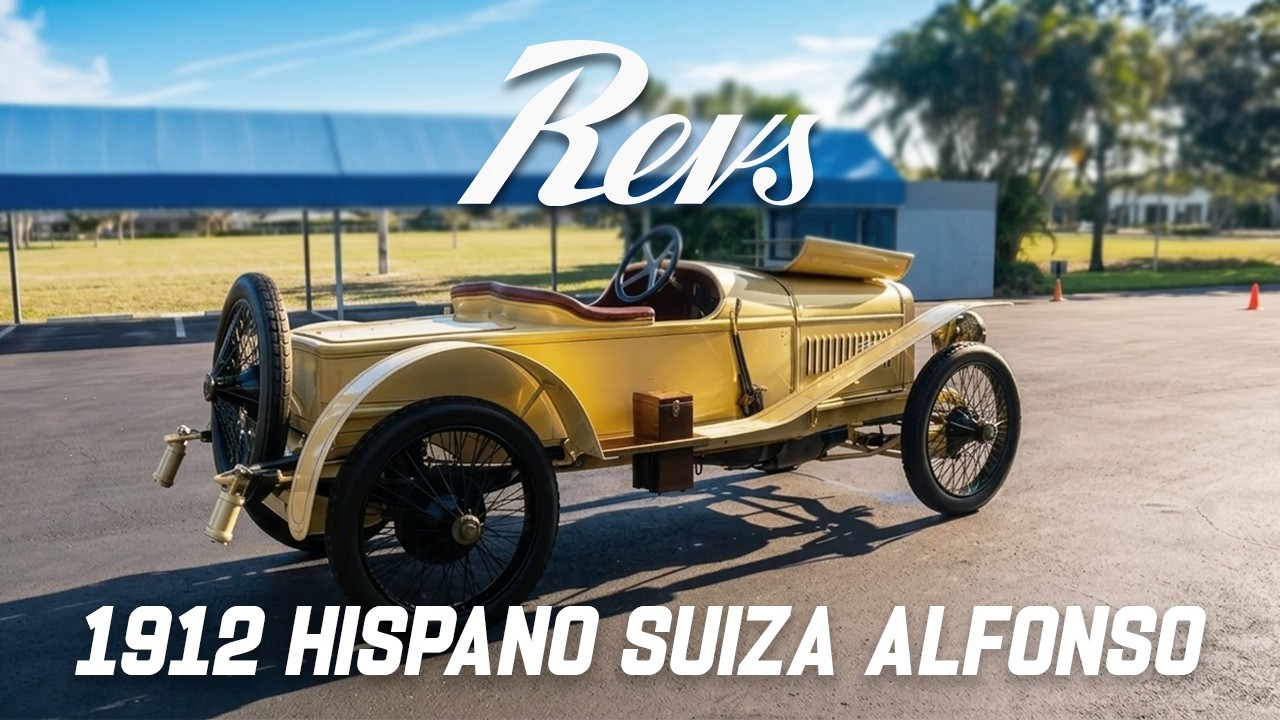 1912 Hispano Suiza Alfonso XIII SWB Time Lapse