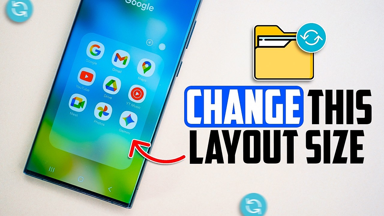Как изменить сетку главного экрана, экрана приложений и папок на Samsung! Попробуйте этот лайфхак...