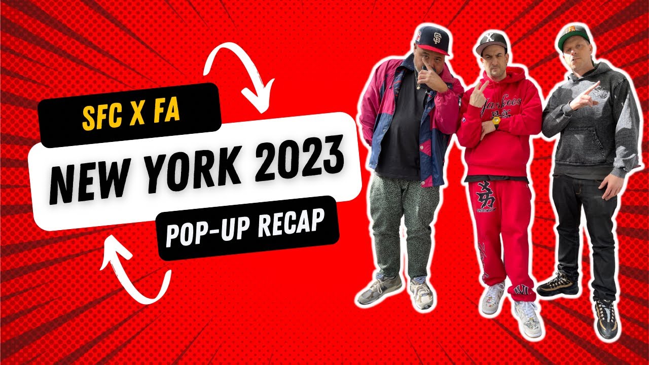 SO FRESH CLOTHING & FITTED ALGEBRA NYC 2023 CAPCON & HOMEGAME POP-UP RECAP