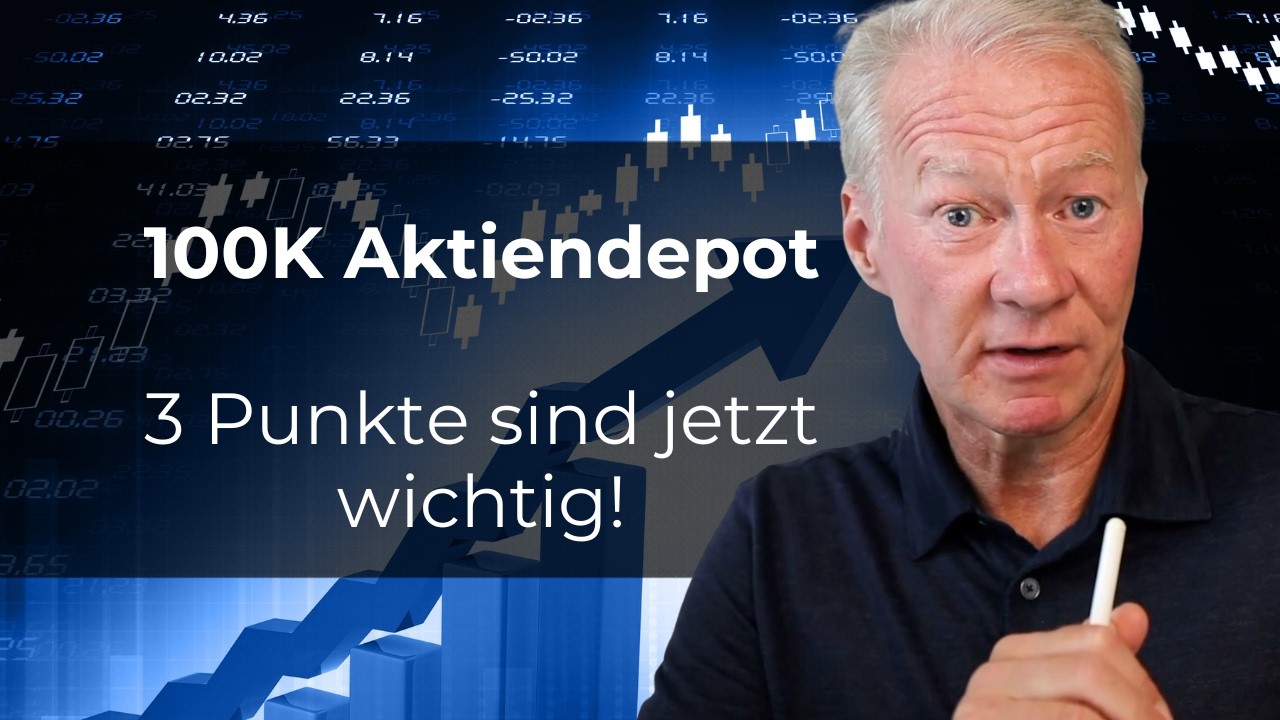 100K Aktiendepot: Was Du in Krisenzeiten beachten musst!