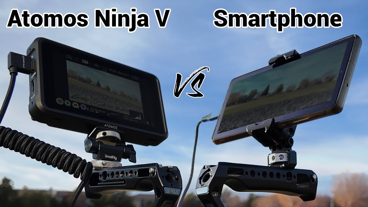 Выбор идеального внешнего монитора: Atomos Ninja V против вашего телефона #atomos