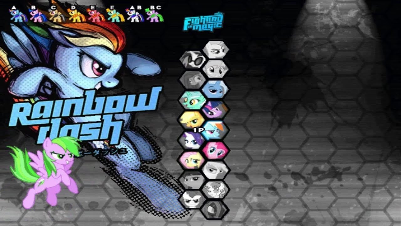 Fighting is Magic [video #300] Power Root 3.0 (2019) #22/32 - Rainbow Dash arcade mode