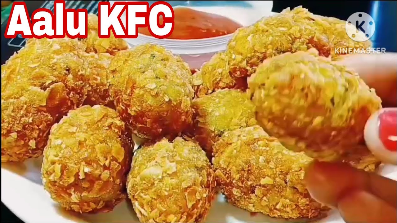 Aalu ke KFC Aise banaaiye chicken KFC khana Bhul jaenge  Aalu KFC Recipe 