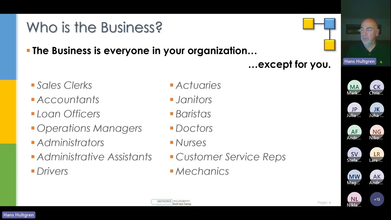 Knowledge Gap 2023: Hans Hultgren on Meeting &ldquo;The Business&rdquo;