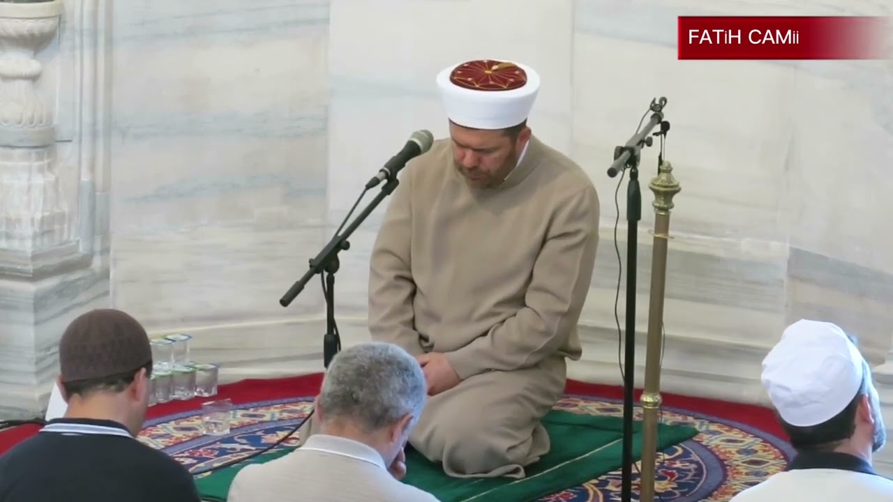 Fatih Cami İmam Hatibi Kurra Hafız Yusuf Yılmaz Hocaefendi