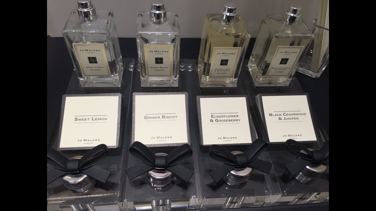 Jo Malone unboxing archive collection