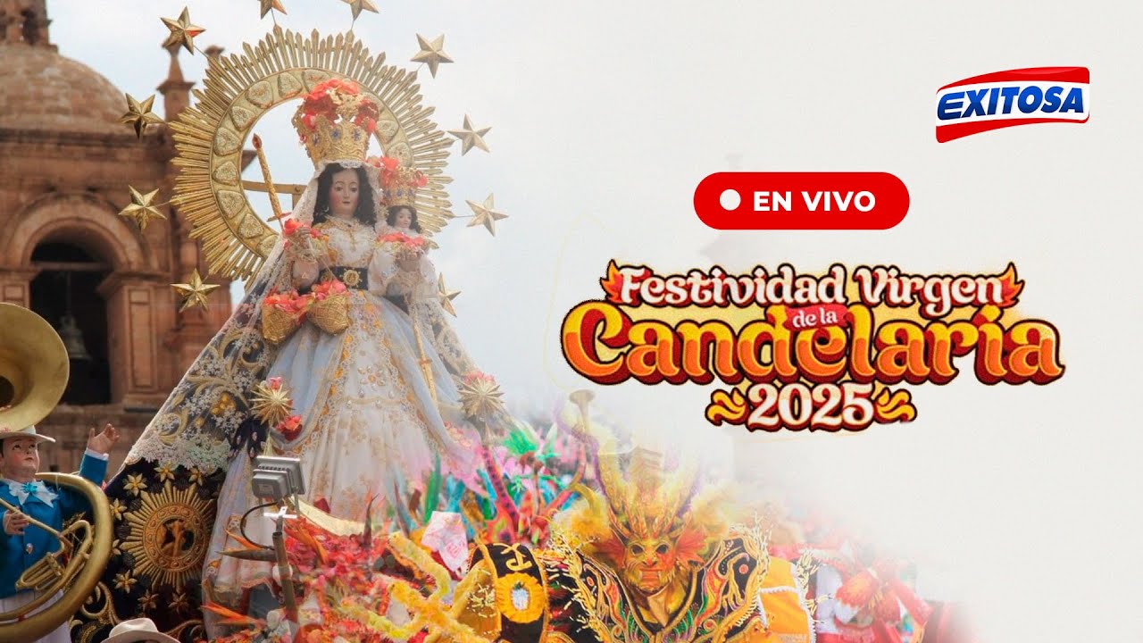 🔵🔴#ExitosaPuno | Gran Parada de Veneración en honor a la Virgen de la Candelaria 2025.