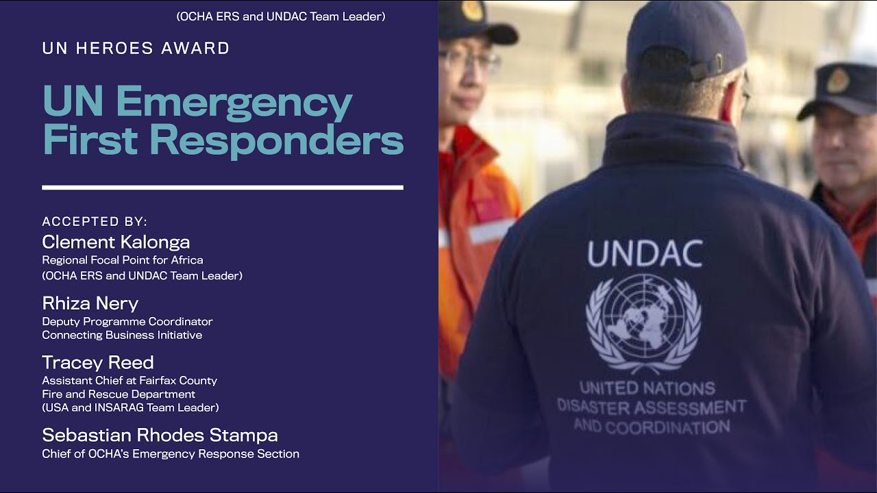 We the Peoples 2024: UNDAC and INSARAG &mdash; UN Heroes Award