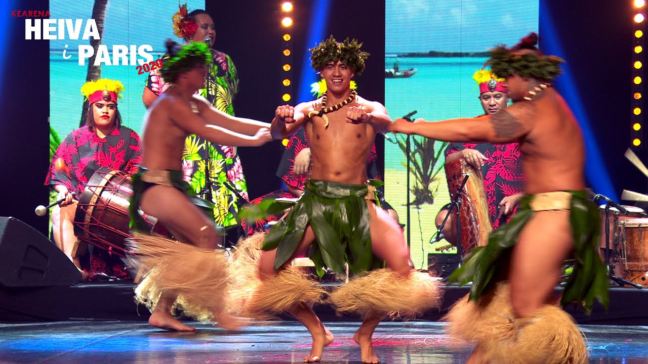 MALE DANCERS HEI SHOW TAMURE - HEIVA i PARIS 2020 Final Guest Dance Show (Part 2)