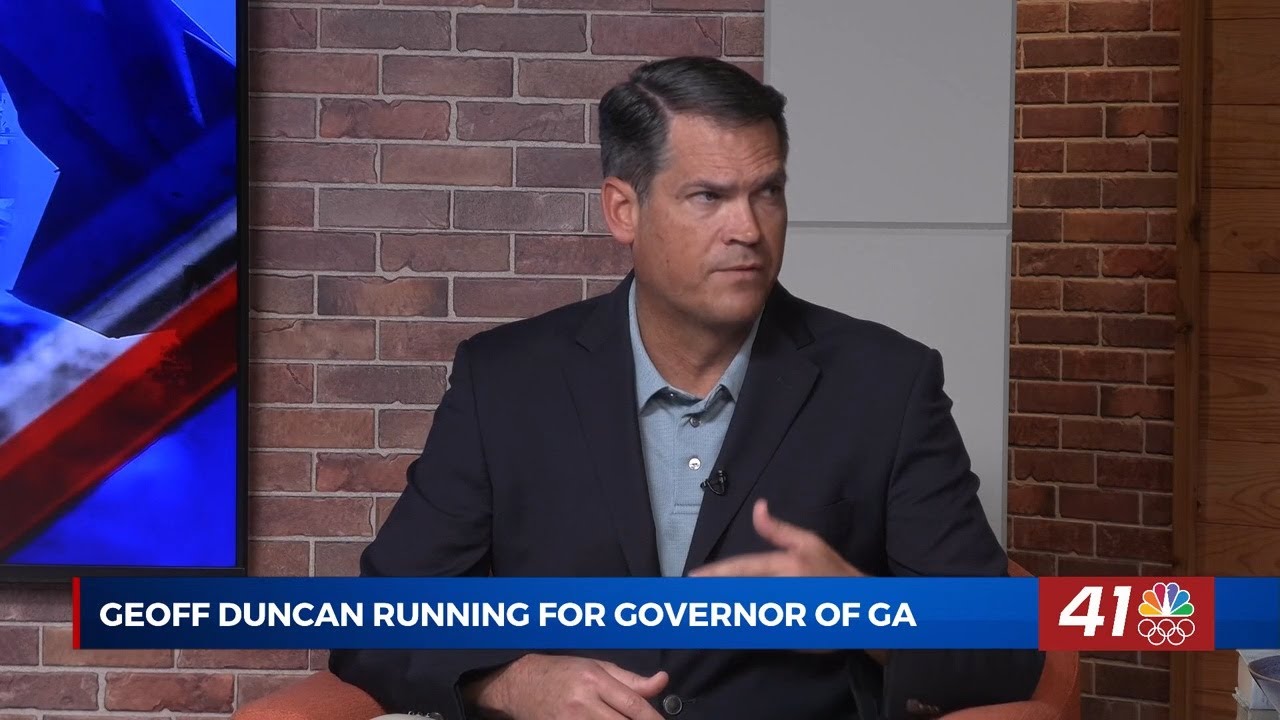 Former Georgia Lt. Gov. Geoff Duncan outlines vision for families in democratic governor run
