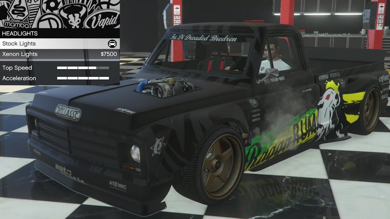 GTA 5 - DLC Vehicle Customization - Declasse Drift Yosemite (Ken Block Hoonitruck) and Review