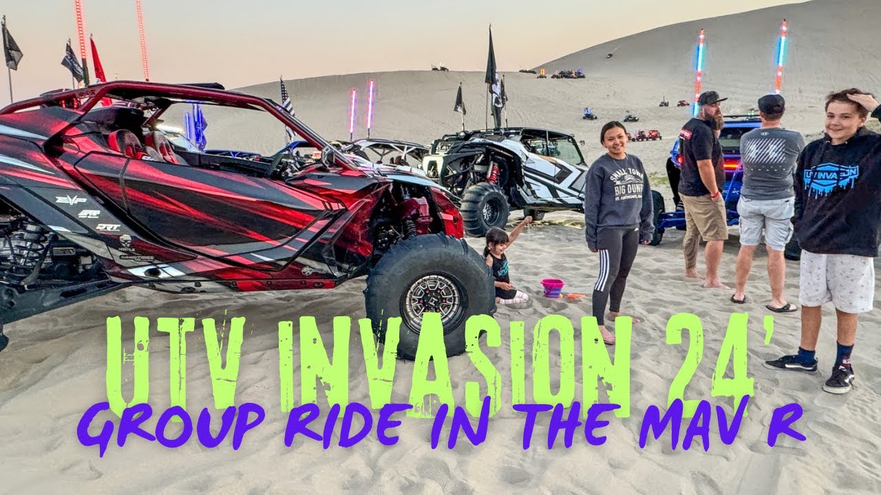 EVP P47 CanAm Maverick R Goes On a Group Ride With Off-road Diaries!