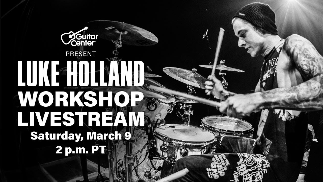 Luke Holland Drum Workshop Live From Guitar Center Hollywood