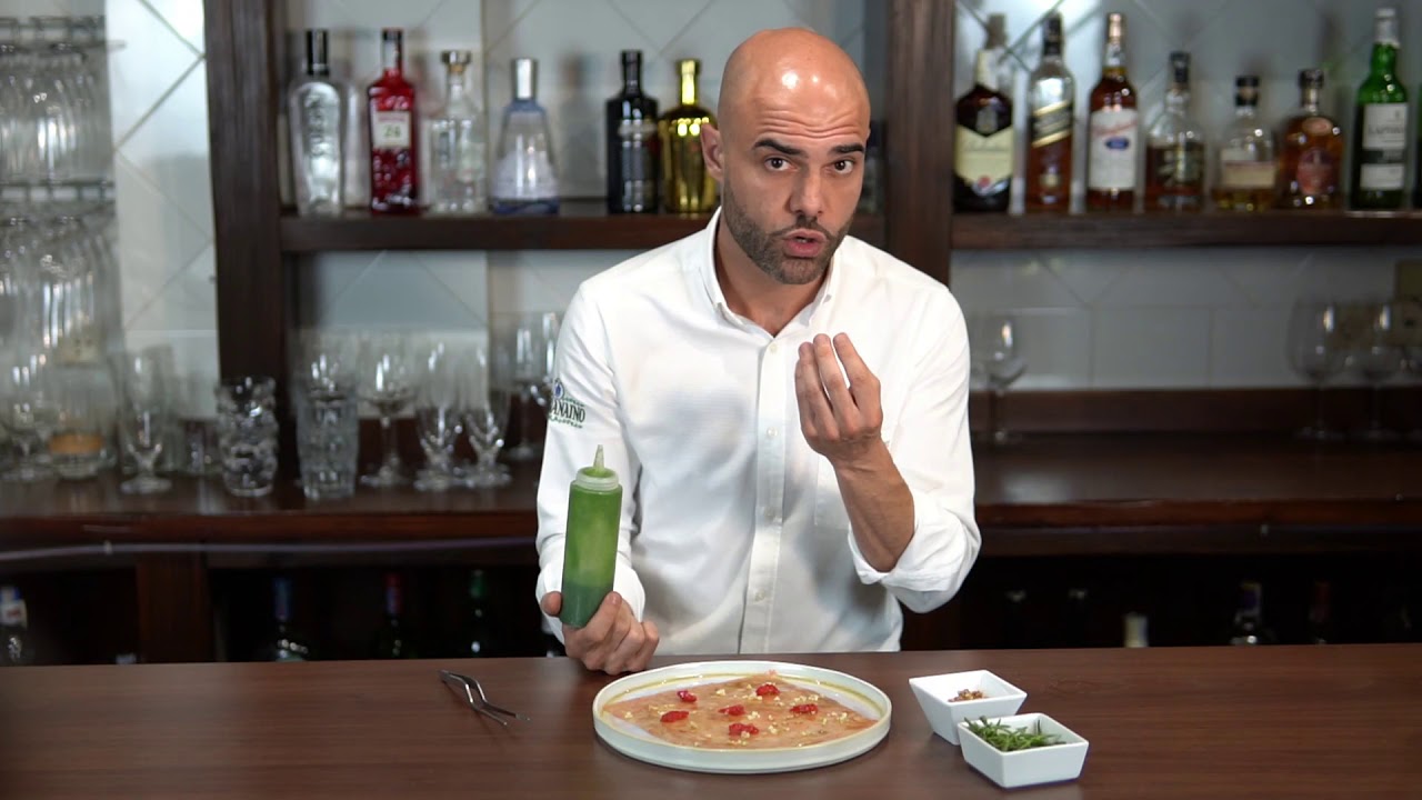 Carpaccio de gambas EL GRANAINO