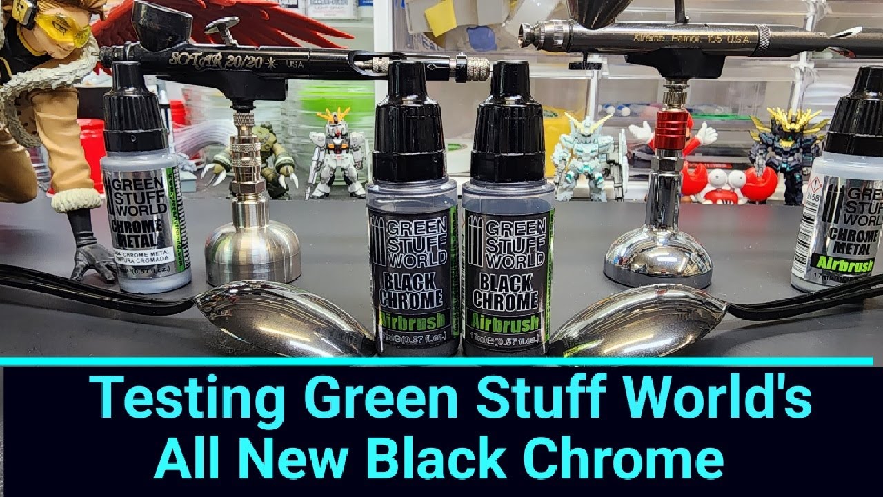 Testing The All New Green Stuff World Black Chrome